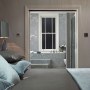 Master Bedroom, Bathroom & Dressing Room, Kensington | View towards en-suite bathroom | Interior Designers